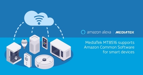 聯(lián)發(fā)科攜手亞馬遜推出智能音箱雙麥克風(fēng)解決方案